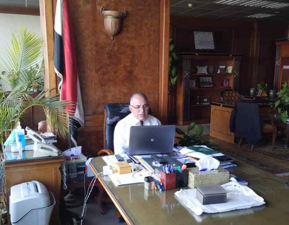 The Supreme Committee for Nile Water Monday meeting, presided by Minister of Water Resources and Irrigation Mohamed Abdel Aaty