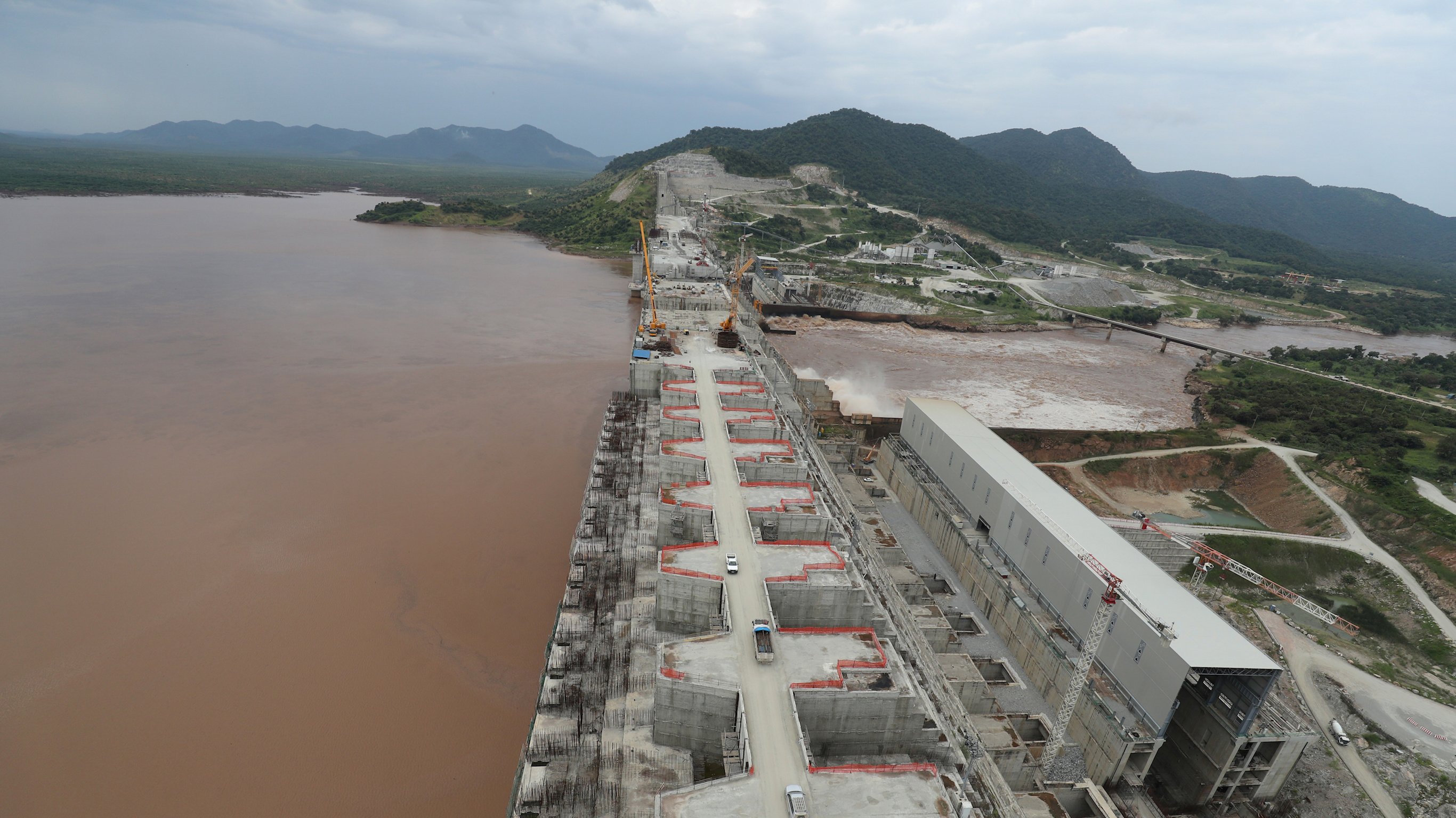 Grand Ethiopian Renaissance Dam (GERD) Nile dam on the Blue Nile River Egypt Ethiopia Sudan Daily News Egypt