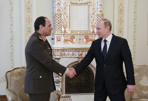 Russian would not lobby Egypt to cut ties with the EU, Professor of Political Economy at Cairo University says AFP Photo