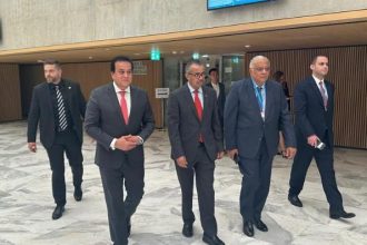 Abdel Ghaffar briefs WHO director on Egypt’s health achievements